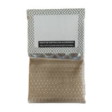 Brown small diamond jacquard fabric, waterproof, 80g/sqm, 180*180CM, with eyelets (no weights) and transparent C-hooks
